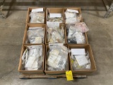 BOXES OF AIRFRAME INVENTORY & HARDWARE