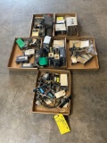 BOXES OF CONTROL PANELS & AVIONICS
