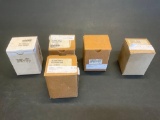 (5) NEW SOLENOIDS S-1579A2 (HAS CERT), S1580A1 & MISC.