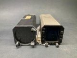 GOODRICH CD 605 INDICATOR 805-10007-003 (NO TAMPER SEALS PRESENT) & WX10 DISPLAY