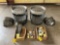 (LOT) THRUST REVERSER TRANSITION HOUSINGS & INVENTORY REMOVED FROM UNITS (MOST ARE INSPECTED)