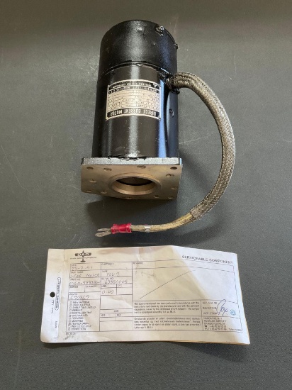 MU-2 LANDING GEAR MOTOR 016A-988300-1 (OVERHAULED 1991) S/N 63884005