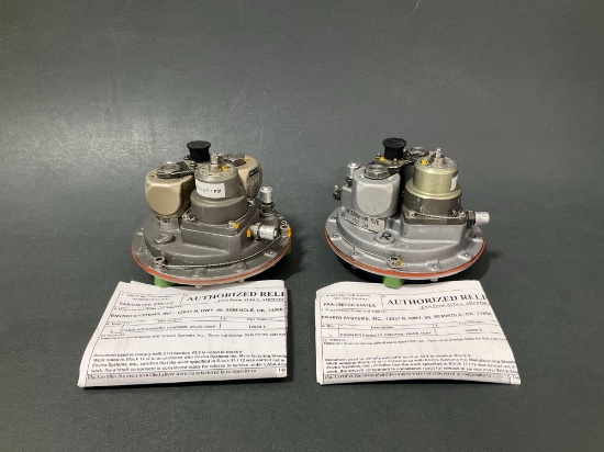 CABIN OUTFLOW VALVES 16698-5 (BOTH ARE REPAIRED)
