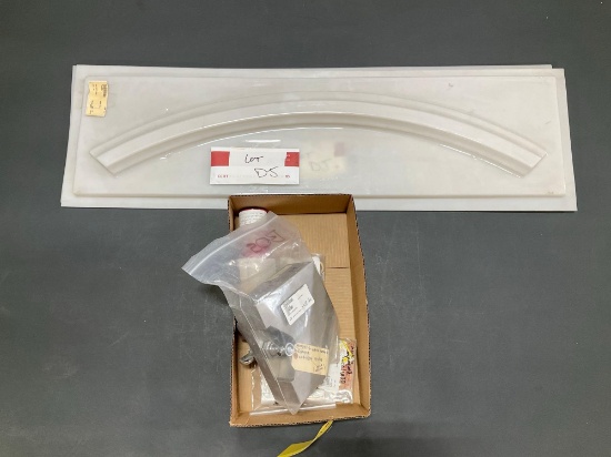 (LOT) WATER CONTAINER 6600241-6, FIRE EXTINGUISHER, LAV LIGHT LENSES TIP-1019-1, SPIGOT 12027-1 &