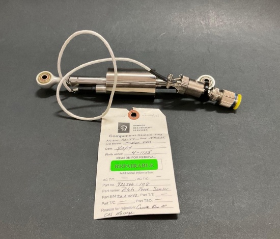 HAWKER 4000 PITCH FORCE SENSOR 920566-108 (REPAIRABLE)
