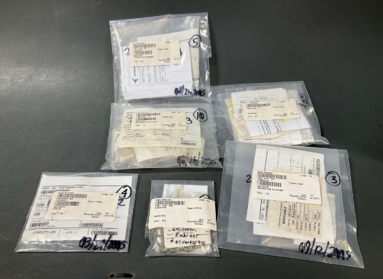 NEW EMBRAER BUSHINGS & INVENTORY 2301-0135-013, 2301-0136-005, & -009, PNE208004-002