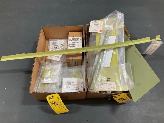 BOXES OF NEW KING AIR AIRFRAME REPAIR INVENTORY 101-910142-9, 101-170003-19, 101-610022-2,