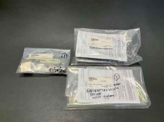(LOT) NEW PIPER NOSE GEAR BRACE 95833-00, CHANNEL 62672-000 & BRACKET 41985-001