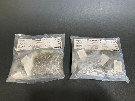 CESSNA 172 EXTERIOR STAINLESS STEEL HARDWARE KITS
