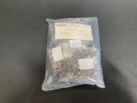 CESSNA 182/182RG EXTERIOR STAINLESS STEEL HARDWARE KIT