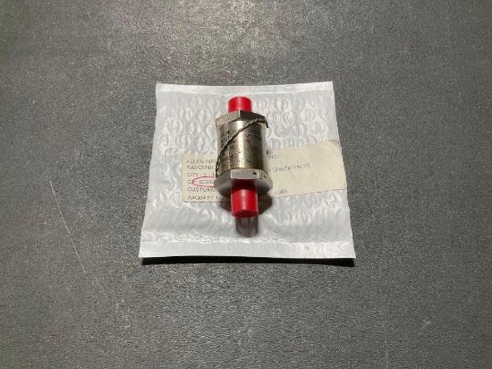 SWING CHECK VALVE 6608295-3 (APPEARS NEW OR REPAIRED/NO PAPERWORK)
