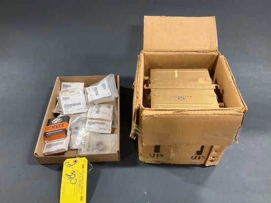 LOT NEW BEARINGS, BUSHINGS & BATTERY