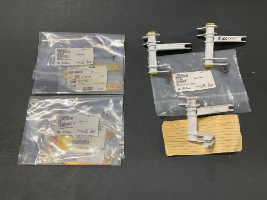 (LOT) NEW PIPER PA46 BELLCRANKS 82905-002 & STABILIZER SPAR FITTINGS 83464-003 & -002