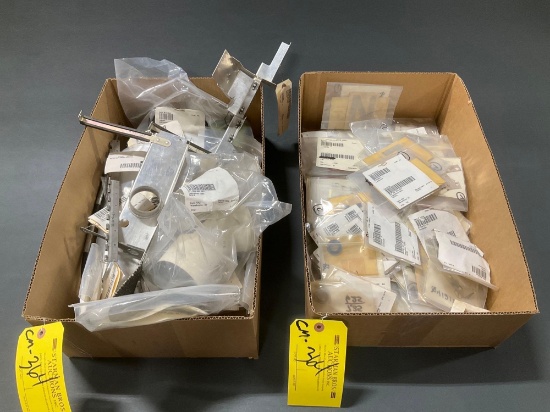 BOXES OF NEW CESSNA BAFFLING, HINGE STOCK, CABLE, DUCTS & SPECIALTY HARDWARE