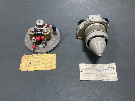 INFLIGHT REFUELING VALVE 1141090 (O/H IN 1983) & OUTFLOW VALVE 14331-1C