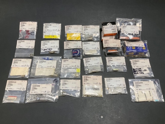 (LOT) NEW BEARINGS, SPACERS & INVENTORY 3241-2, MS14104-12, 13830, 07196, LM67048, 0523920,