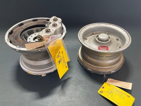 WHEEL & BRAKE ASSY AND WHEEL ASSY