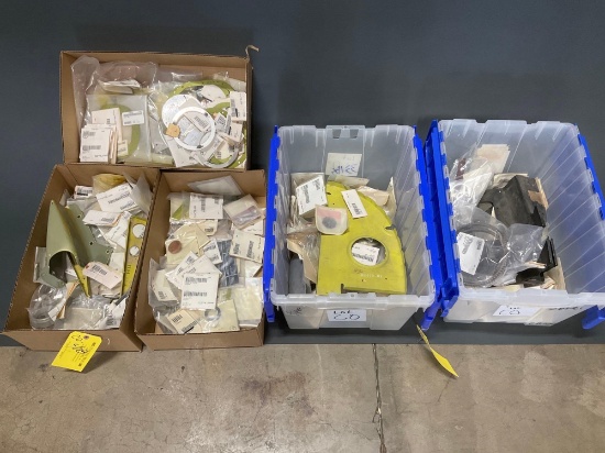 BOXES OF N.O.S. PIPER FAIRING, RIBS, LATCH HANDLES, SPECIALTY HARDWARE & MISC