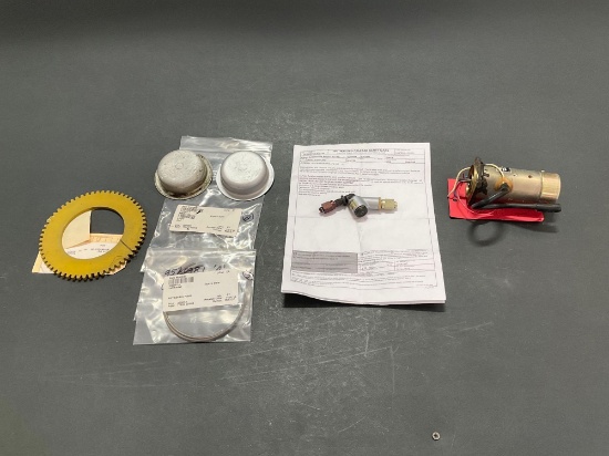 SWIVEL COUPLING 285872B (REPAIRED) GEAR MOTOR TYPE 993 (REJECTED) & MISC INVENTORY
