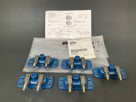 (5) NEW BATTERY RECEPTACLES AD-21741