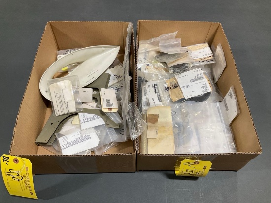 BOXES OF CESSNA STRUT CUFF 1741005-240 DOUBLERS 5292004-7 & -8, BAFFLE 5155117-47, WHEEL COVER
