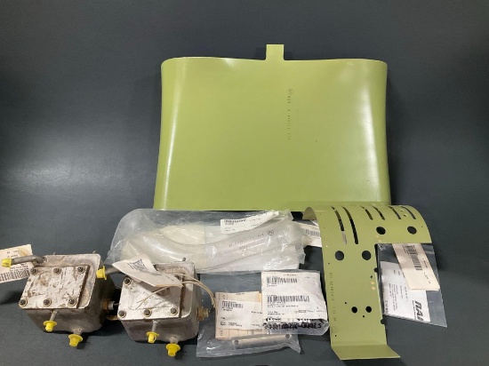 (LOT) KING AIR QUADRANT COVER 101-524024-1, DUCT TOP 129-910044-5, DUCT 97-555011-35, PIN 50-820233,
