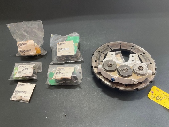 GOODYEAR BRAKE ASSY 9542558 (REPAIRED) & BRAKE REPAIR INVENTORY