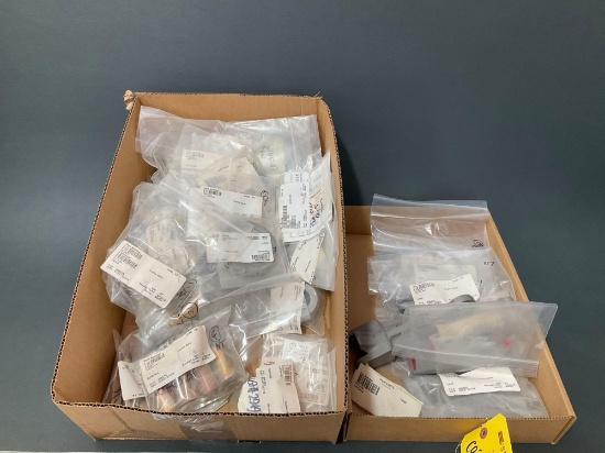 BOXES OF N.O.S. COMMANDER BUSHINGS & LANDING GEAR INVENTORY ES11059-1, +-2, ED12414, ED10040,