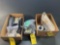BOXES OF SWITCHING PANELS, ICE DETECTOR, ANTENNA & VARIOUS AVIONICS