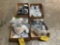 BOXES OF USED ACTUATORS, ELECTRICAL & MISC INVENTORY