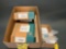 BOXES OF NEW CIRCUIT BREAKERS, SWITCHES & GARMIN ACCY KITS