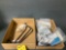 BOXES OF CYLINDER BASE WRENCHES, CROWSFOOT, PRESSURE LOSS ADAPTERS, FUEL SAMPLERS, ETC