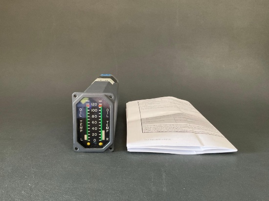 CITATION OIL TEMP INDICATOR 9912049-1 (OVERHAULED) S/N S339