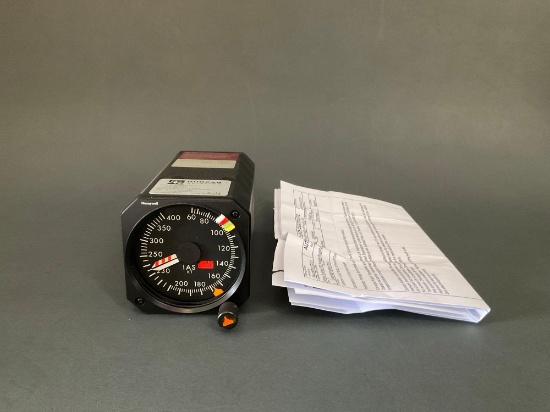 HONEYWELL AIRSPEED INDICATOR 7002860-909 (REPAIRED) S/N 93071822
