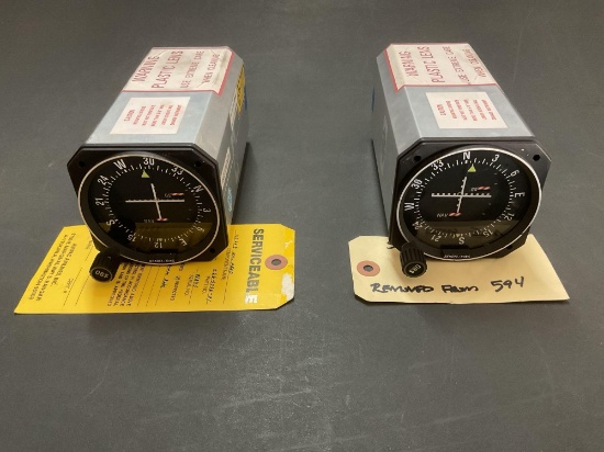 KING KI-209 INDICATORS (BOTH REMOVED SERVICEABLE)
