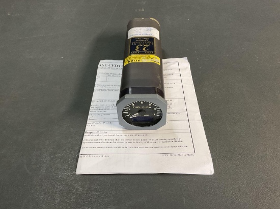 FUEL FLOW INDICATOR 9-464-09(OVERHAULED) S/N 458