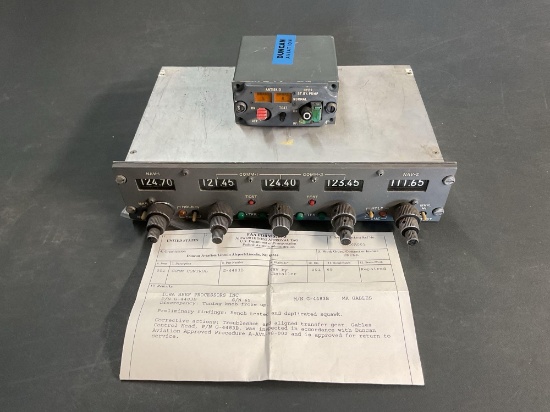 (LOT) COMM CONTROL PANEL G-4483B (OLD REPAIR) & FALCON PANEL
