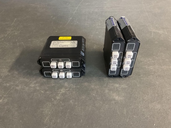 (4) MD41-1448, -1438 & -1428 ANNUNCIATOR PANELS (ALL APPEAR NEW/NO PAPERWORK)