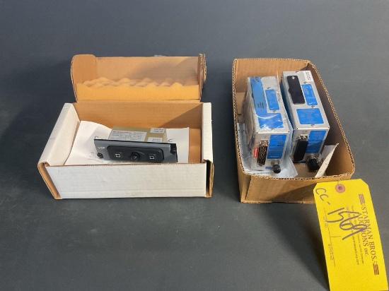 BOXES OF NEW GVC 39 PANEL & USED GA-EGPWS COMPUTERS (BOTH NEED REPAIR)
