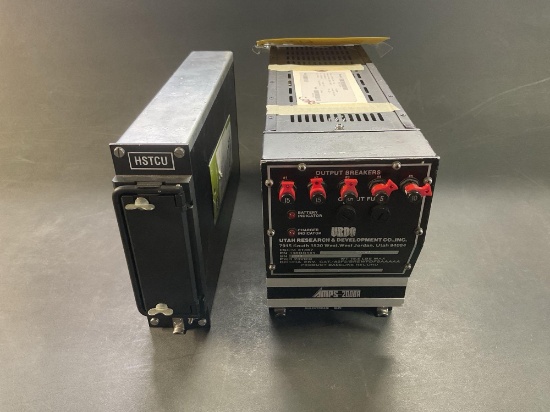 (LOT) URDC 196BS101-1 (NO BATTERY) & AVIAC (BOTH NEED REPAIR)