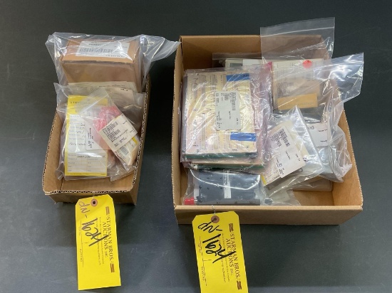 BOXES OF ATTENUATORS ECS-ABF10P, SCU-4000 CARDS & GPS ANTENNAS
