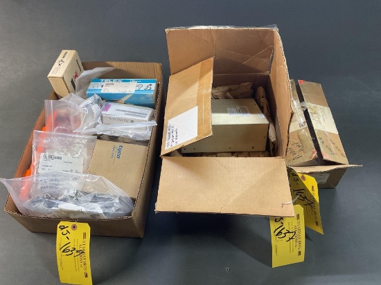 BOXES OF NEW & USED AVIONICS