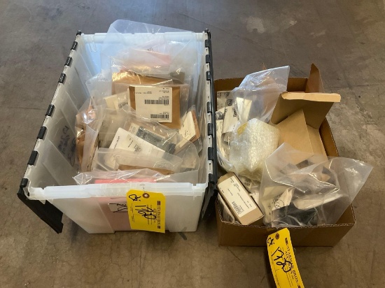 BOXES OF NEW LIGHTING & AVIONICS REPAIR INVENTORY