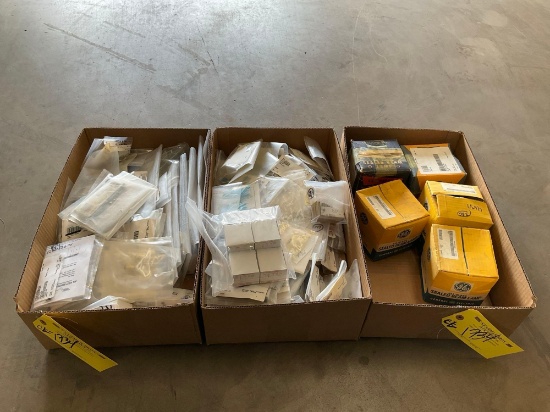 BOXES OF ELECTRICAL & LIGHTING INVENTORY