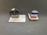 (LOT) AIRSPEED INDICATOR 550-508 (REPAIRED) & HUBBS SWITCH