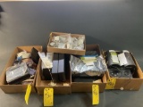 BOXES OF UNIVERSAL AVIONICS & PASSENGER ENTERTAINMENT INVENTORY