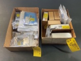 BOXES OF GARMIN & KING DATA CARDS, MOUNTS & AVIONICS REPAIR INVENTORY