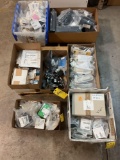 BOXES OF NEW & USED AVIONICS & REPAIR INVENTORY