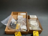 BOXES OF NEW WHELEN INVENTORY 68-4230020-50, 34-0050656-00, SWITCHES 1XE1-3, 4HS26, B48D43 & MISC