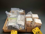 BOXES OF NEW WHELEN FLASH TUBES & LENSES, LAV SWITCH SP-104, INDEXER SLZ9374M, FLASH TUBE 31-3078-1